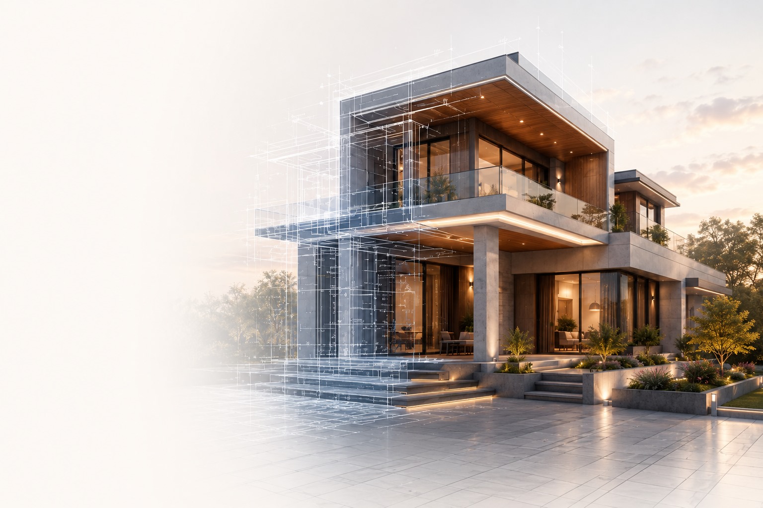 Premium luxury villa — Estimato construction cost intelligence